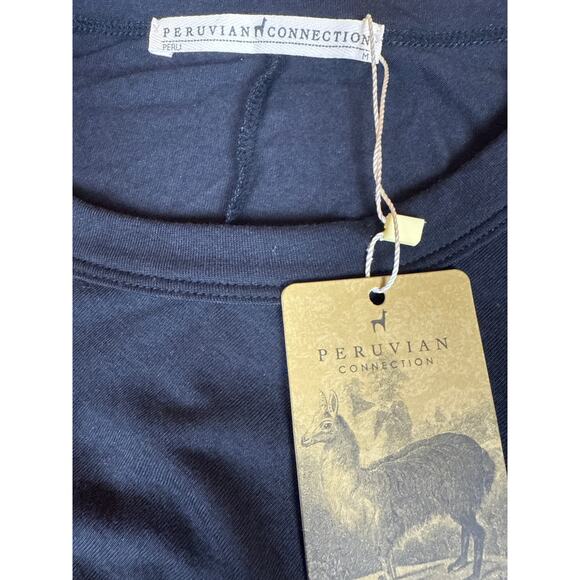 NWT** BLACK Peruvian connection Angelina dress size M - Picture 3 of 9